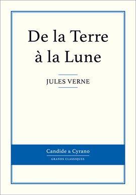 Cover image for De la Terre à la Lune