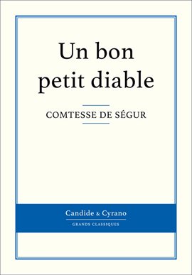 Cover image for Un bon petit diable