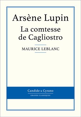 Cover image for La comtesse de Cagliostro