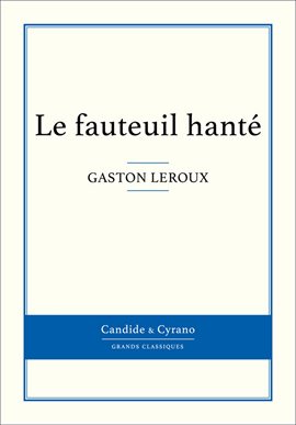 Cover image for Le fauteuil hanté