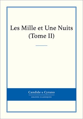 Cover image for Les Mille et Une Nuits