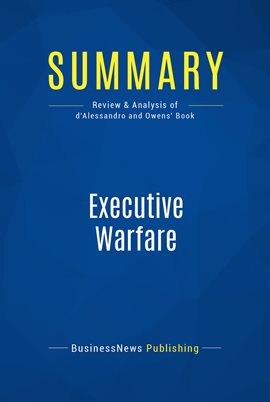 Cover image for Summary: Executive Warfare