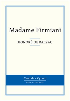 Cover image for Madame Firmiani