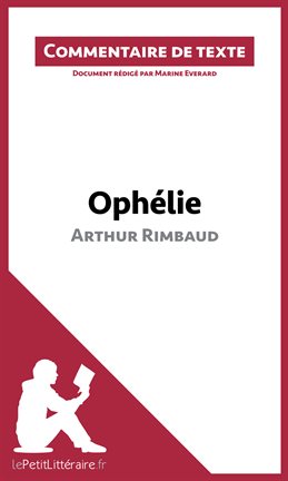 Cover image for Ophélie d'Arthur Rimbaud