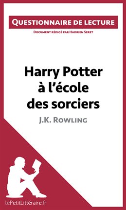 Cover image for Harry Potter à l'école des sorciers de J. K. Rowling