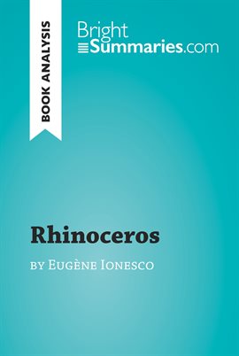 Cover image for Rhinoceros by Eugène Ionesco (Book Analysis)