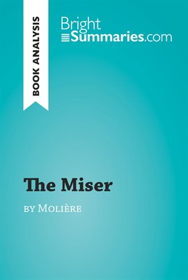 Cover image for The Miser by Molière (Book Analysis)