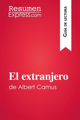 Cover image for El extranjero de Albert Camus (Guía de lectura)