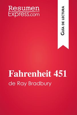 Cover image for Fahrenheit 451 de Ray Bradbury (Guía de lectura)