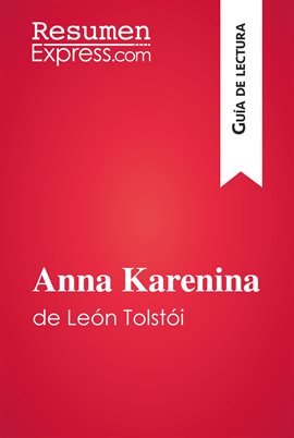 Cover image for Anna Karenina de León Tolstói (Guía de lectura)