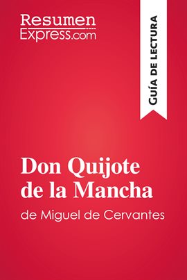 Cover image for Don Quijote de la Mancha de Miguel de Cervantes (Guía de lectura)