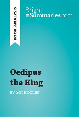 Cover image for Oedipus the King by Sophocles (Book Analysis)
