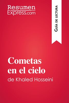 Cover image for Cometas en el cielo de Khaled Hosseini (Guía de lectura)