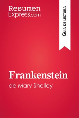 Cover image for Frankenstein de Mary Shelley (Guía de lectura)