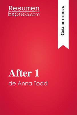Cover image for After 1 de Anna Todd (Guía de lectura)