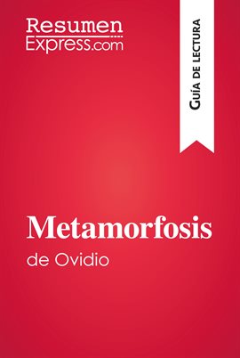 Cover image for Metamorfosis de Ovidio (Guía de lectura)