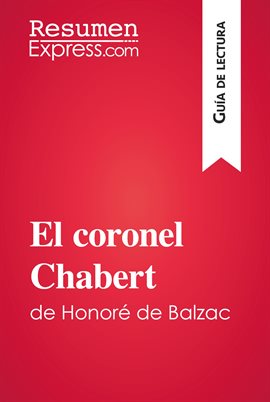 Cover image for El coronel Chabert de Honoré de Balzac