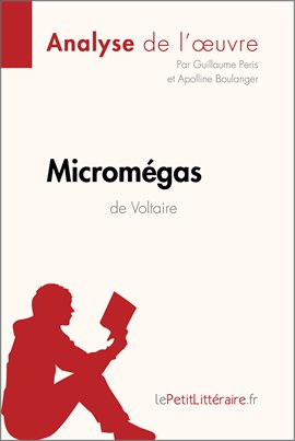 Cover image for Micromégas de Voltaire (Analyse de l'oeuvre)