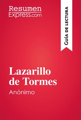 Cover image for Lazarillo de Tormes, de anónimo (Guía de lectura)