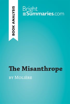 Cover image for The Misanthrope by Molière (Book Analysis)