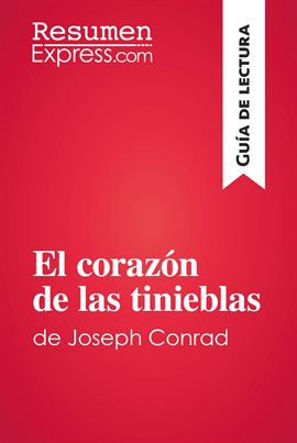 Cover image for El corazón de las tinieblas de Joseph Conrad