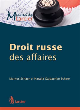 Cover image for Droit russe des affaires