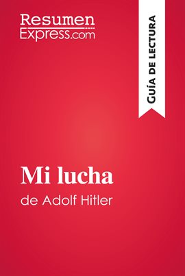 Cover image for Mi lucha de Adolf Hitler (Guía de lectura)