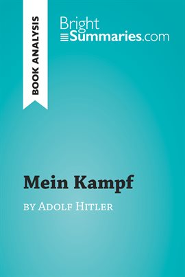 Cover image for Mein Kampf by Adolf Hitler (Book Analysis)