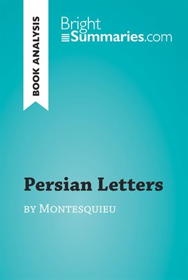 Cover image for Persian Letters by Montesquieu (Book Analysis)