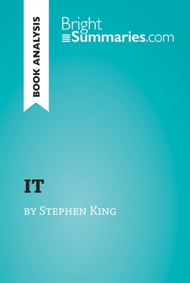 Cover image for IT by Stephen King (Book Analysis)