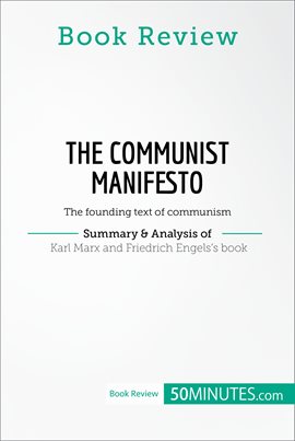 Cover image for The Communist Manifesto by Karl Marx and Friedrich Engels