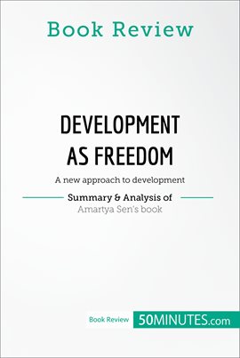 Cover image for Development as Freedom by Amartya Sen