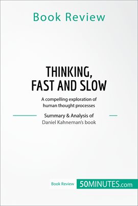 Cover image for Thinking, Fast and Slow by Daniel Kahneman