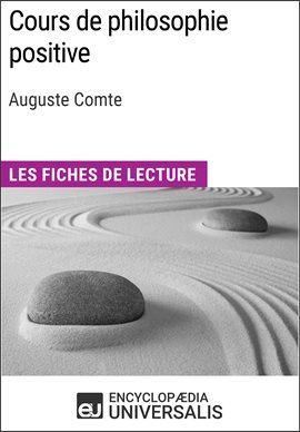 Cover image for Cours de philosophie positive d'Auguste Comte