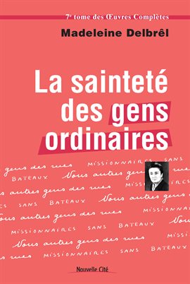 Cover image for La Sainteté des gens ordinaires