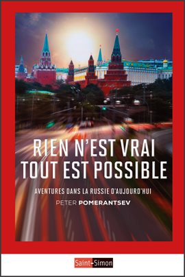 Cover image for Rien n'est vrai tout est possible