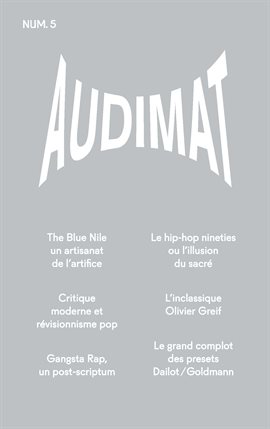 Cover image for Audimat - Revue n°5