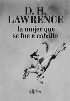 Cover image for La mujer que se fue a caballo