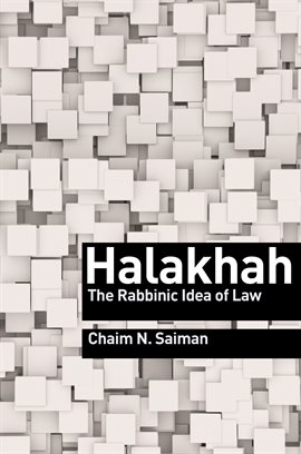 Cover image for Halakhah