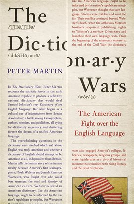 Cover image for The Dictionary Wars