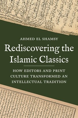 Cover image for Rediscovering the Islamic Classics