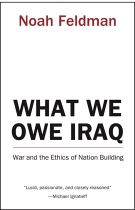 Cover image for What We Owe Iraq