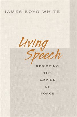 Cover image for Living Speech