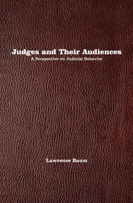 Imagen de portada para Judges and Their Audiences