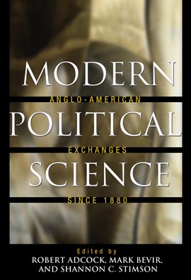 Cover image for Modern Political Science