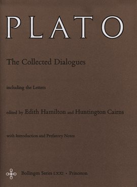 Cover image for The Collected Dialogues of Plato