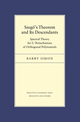 Cover image for Szegő's Theorem and Its Descendants