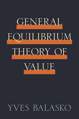Cover image for General Equilibrium Theory of Value