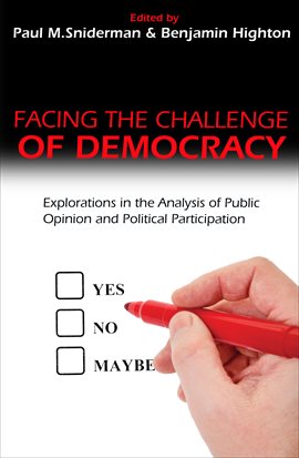 Cover image for Facing the Challenge of Democracy