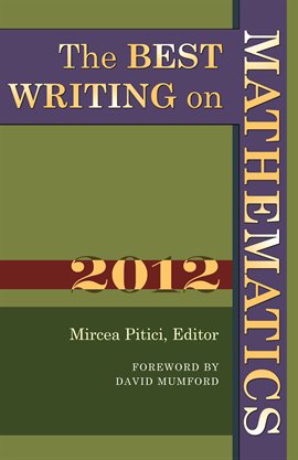 Cover image for The Best Writing on Mathematics 2012